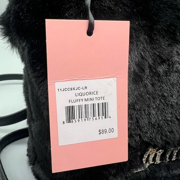 Juicy couture fluffy mini tote purse - Picture 11 of 11